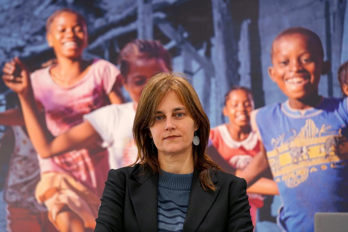 Entrevista a Almudena Olaguibel , especialista en políticas de infancia de Unicef.