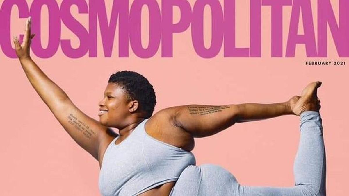 Portada de Cosmopolitan sobre la obesidad Portada de Cosmopolitan sobre la obesidad