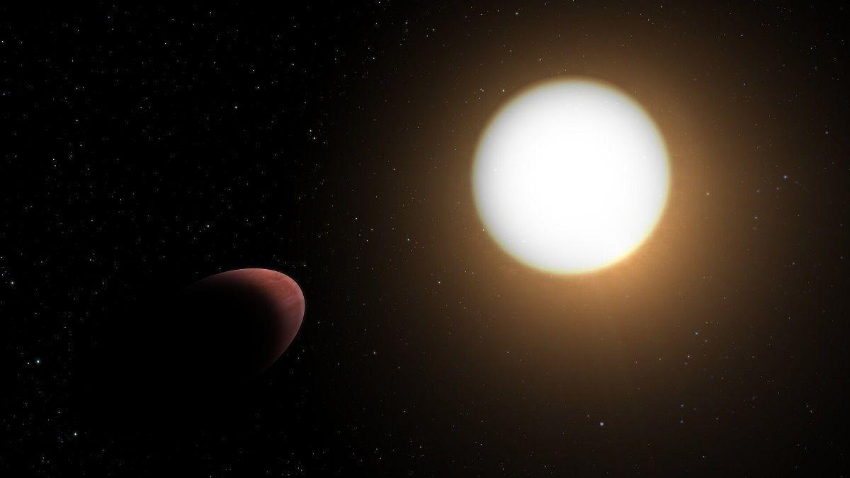 Descubren un planeta deforme a 35 años luz de la Tierra