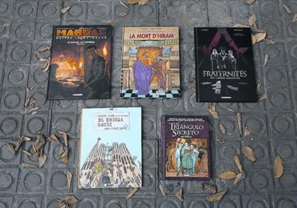 Muchos cómics, gran parte de ellos franceses, contienen referencias a los masones y sus logias. Muchos cómics, gran parte de ellos franceses, contienen referencias a los masones y sus logias.