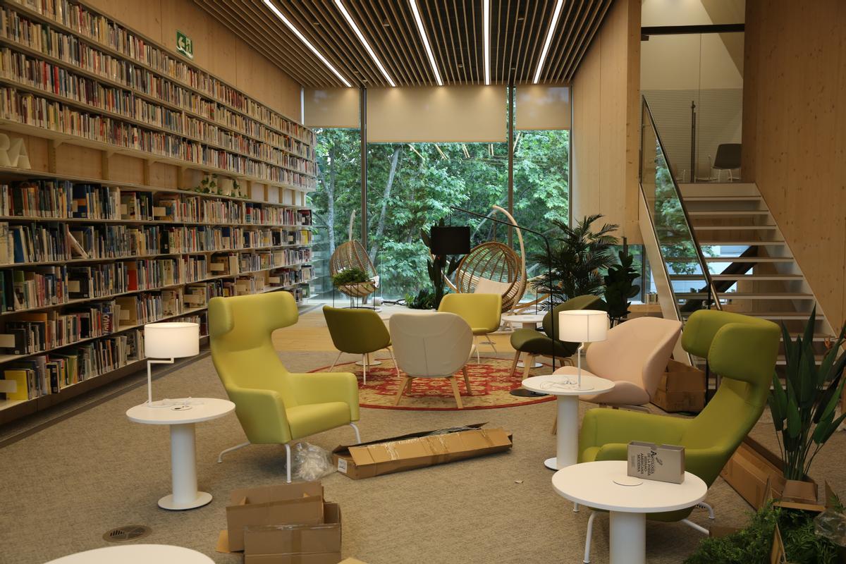 Así es la espectacular biblioteca García Márquez, en Sant Martí de Provençals