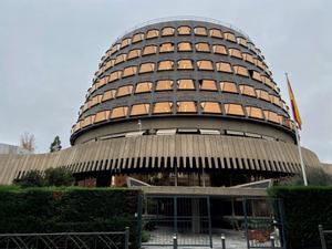 La fachada del Tribunal Constitucional.