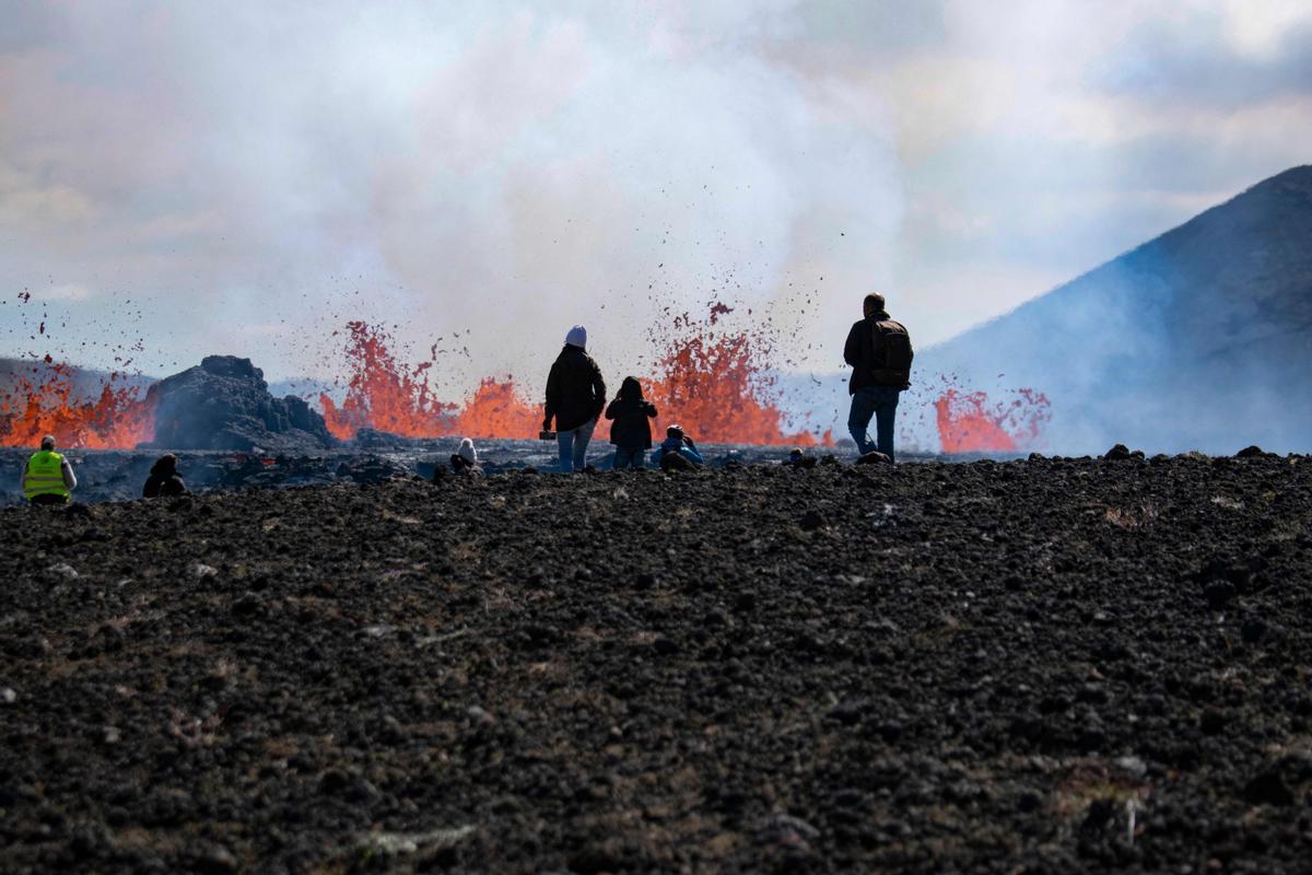 El volcán islandés más turístico