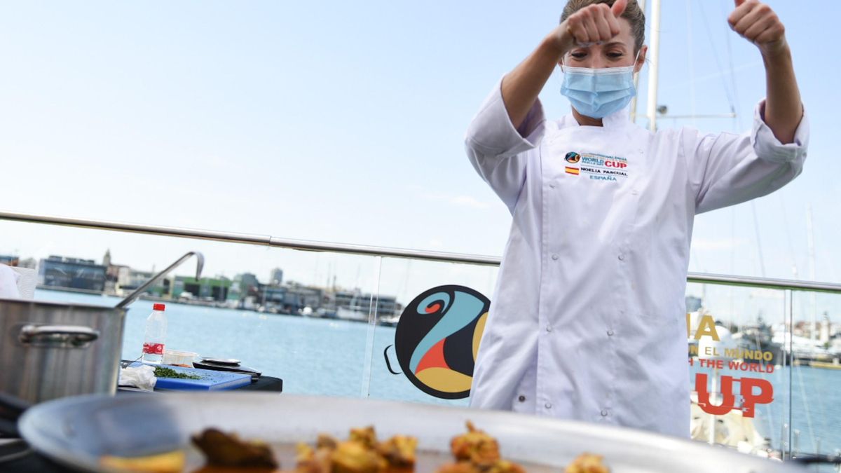 La cocinera Noelia Pascual, campeona mundial de paella La cocinera Noelia Pascual, campeona mundial de paella