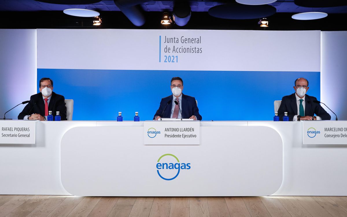 Enagás aspira a movilizar 6.000 millones de euros en proyectos de hidrógeno y biometano Enagás aspira a movilizar 6.000 millones de euros en proyectos de hidrógeno y biometano