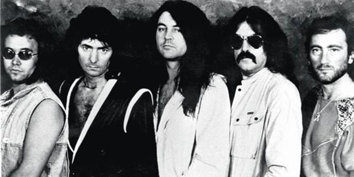 De izquierda a derecha, Ian Paice, Richie Blackmore, Ian Gillian, Jon Lord y Roger Glover. De izquierda a derecha, Ian Paice, Richie Blackmore, Ian Gillian, Jon Lord y Roger Glover.