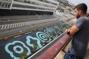 El urbanismo táctico llega a la Gran Via de Barcelona