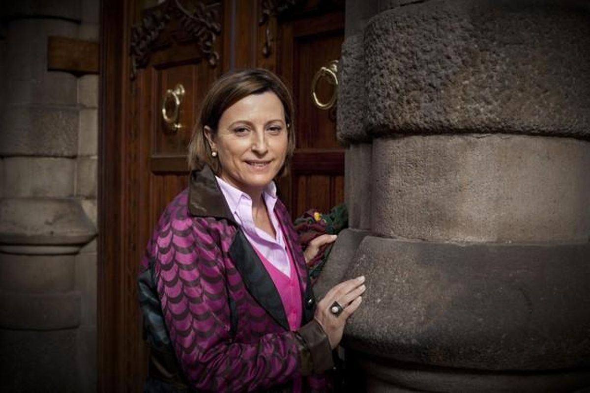 La presidenta de la Assemblea Nacional Catalana, Carme Forcadell. La presidenta de la Assemblea Nacional Catalana, Carme Forcadell.