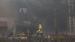 Muere el ministro del Interior de Ucrania en un accidente de helicóptero.