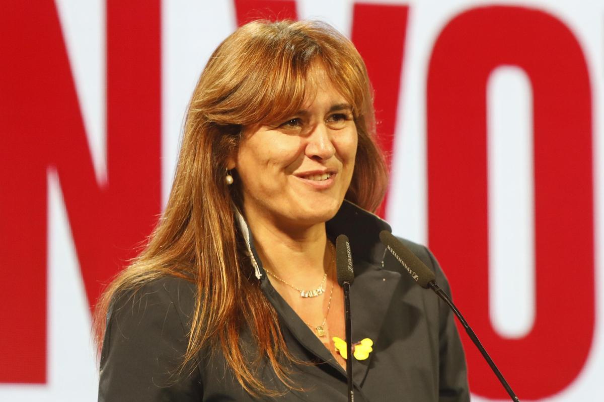 La presidenta del Parlament, Laura Borràs.