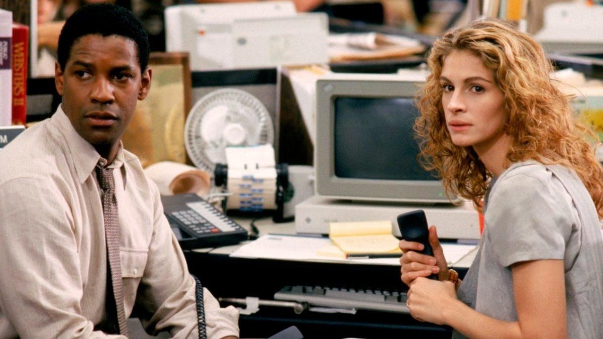 Escena de ’El informe pelícano’. Escena de ’El informe pelícano’.