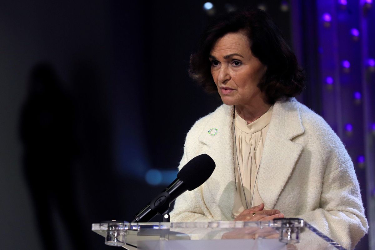 Carmen Calvo, en una imagen de este viernes. Carmen Calvo, en una imagen de este viernes.