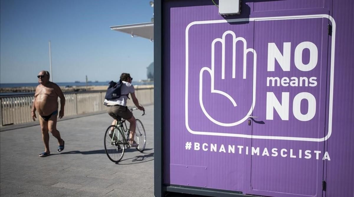 Puesto de asesoramiento antimachista que abre de jueves a sábados en el paseo Marítim, hasta el 25 de septiembre. Puesto de asesoramiento antimachista que abre de jueves a sábados en el paseo Marítim, hasta el 25 de septiembre.