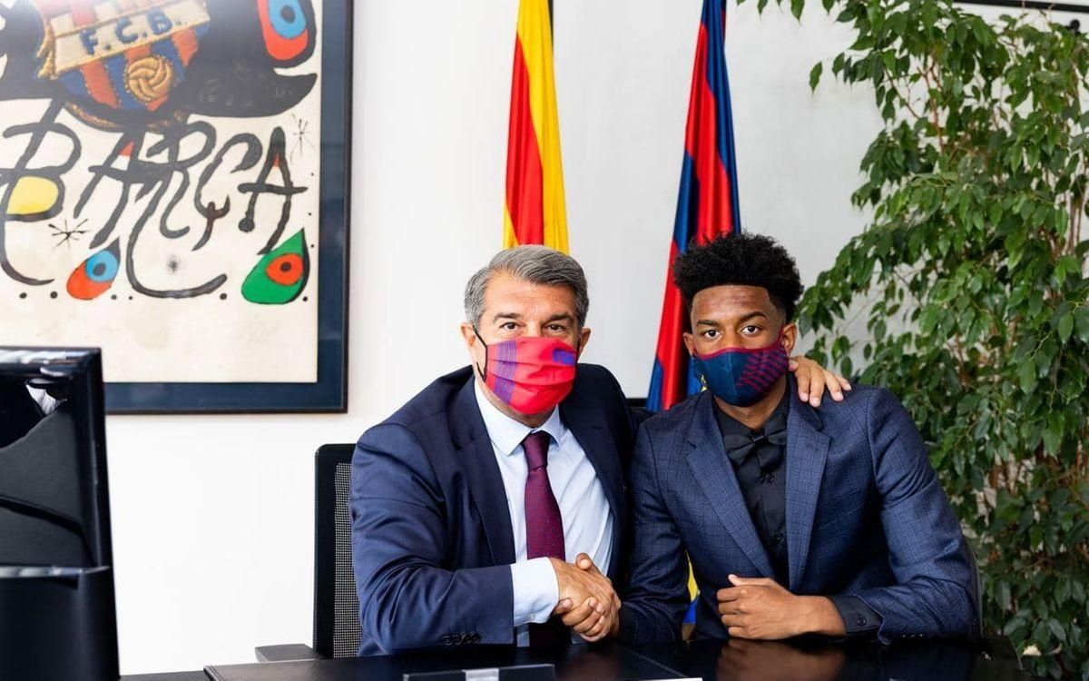 Laporta y Balde, tras la renovación. Laporta y Balde, tras la renovación.