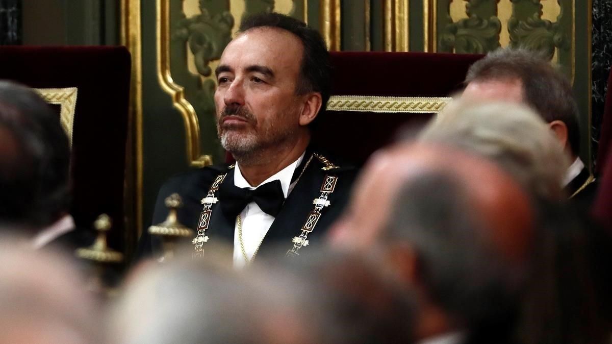 Marchena adverteix que només dos jutges del TS podrien jutjar Puigdemont Marchena adverteix que només dos jutges del TS podrien jutjar Puigdemont