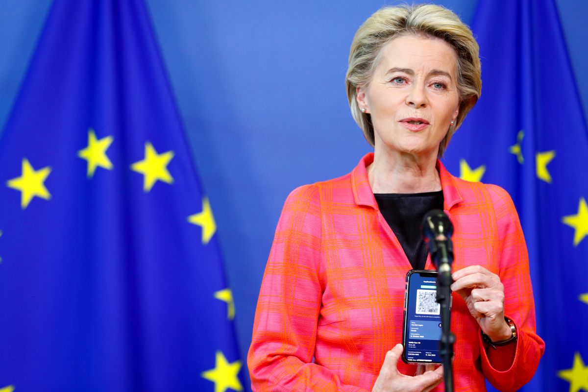 La presidenta de la Comisión Europea, Ursula von der Leyen, en Bruselas. La presidenta de la Comisión Europea, Ursula von der Leyen, en Bruselas.