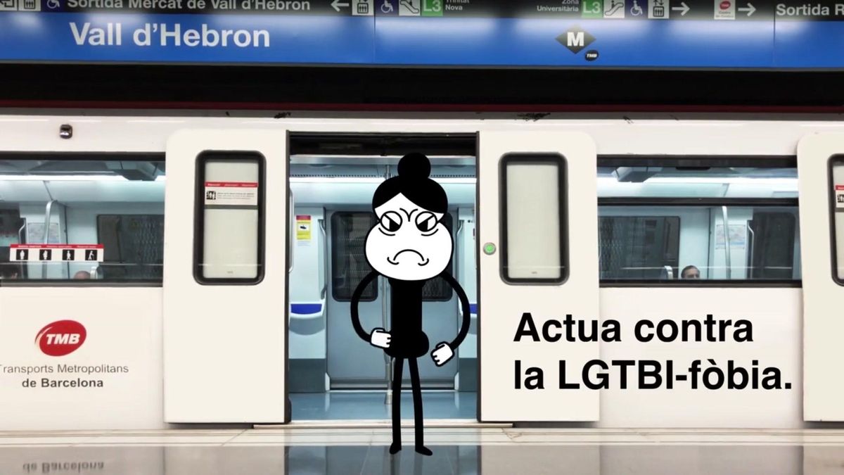campaña de TMB contra la LGTBI-fobia campaña de TMB contra la LGTBI-fobia