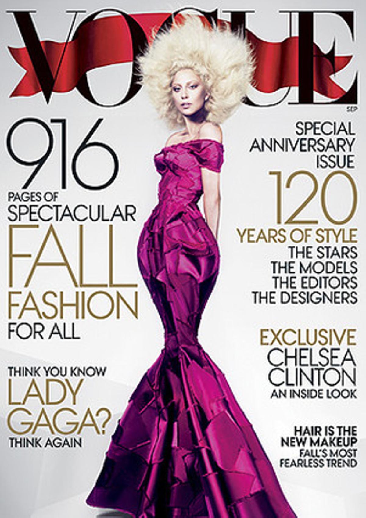 Lady Gaga torna a sorprendre a la portada de 'Vogue'