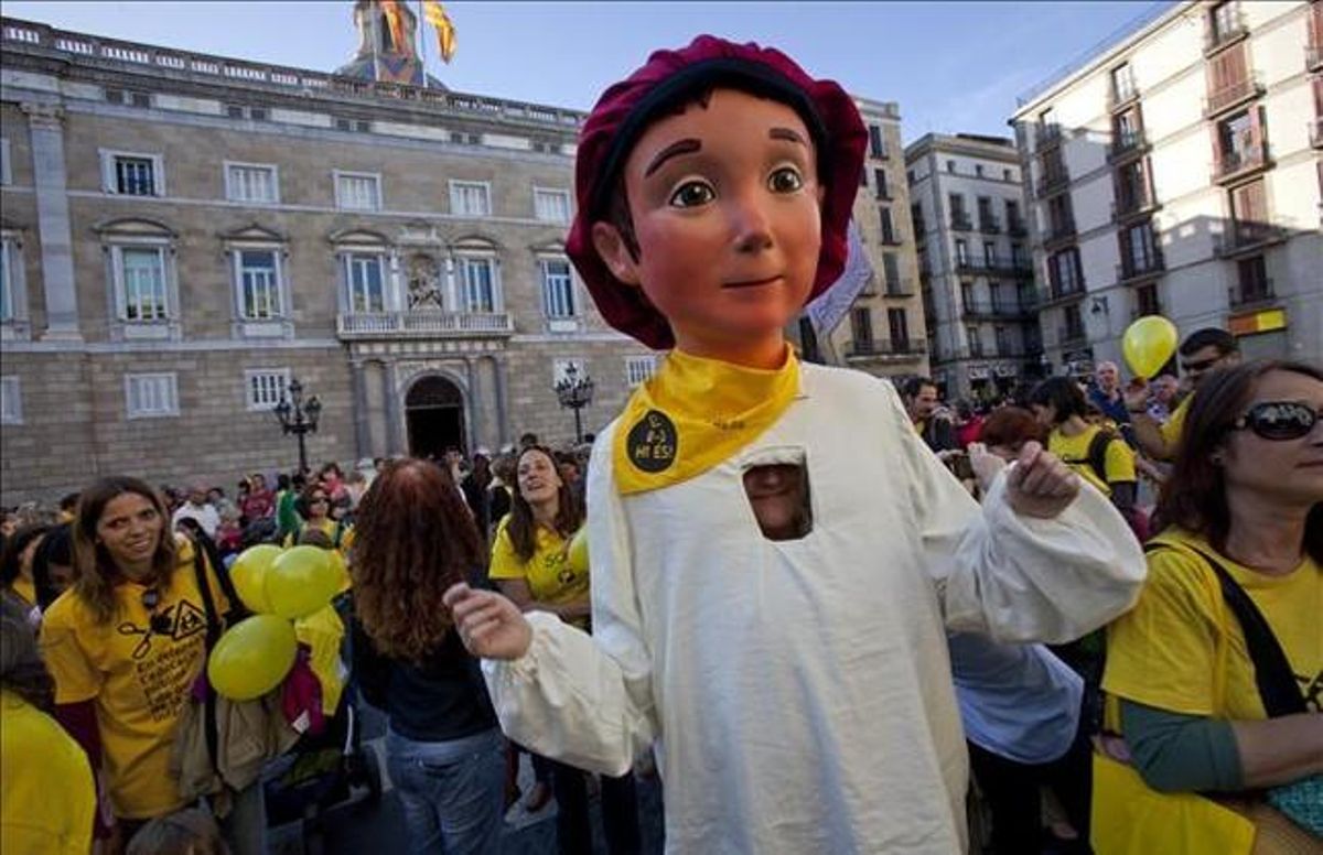 Protesta en defensa de las guarderías, en abril. Protesta en defensa de las guarderías, en abril.