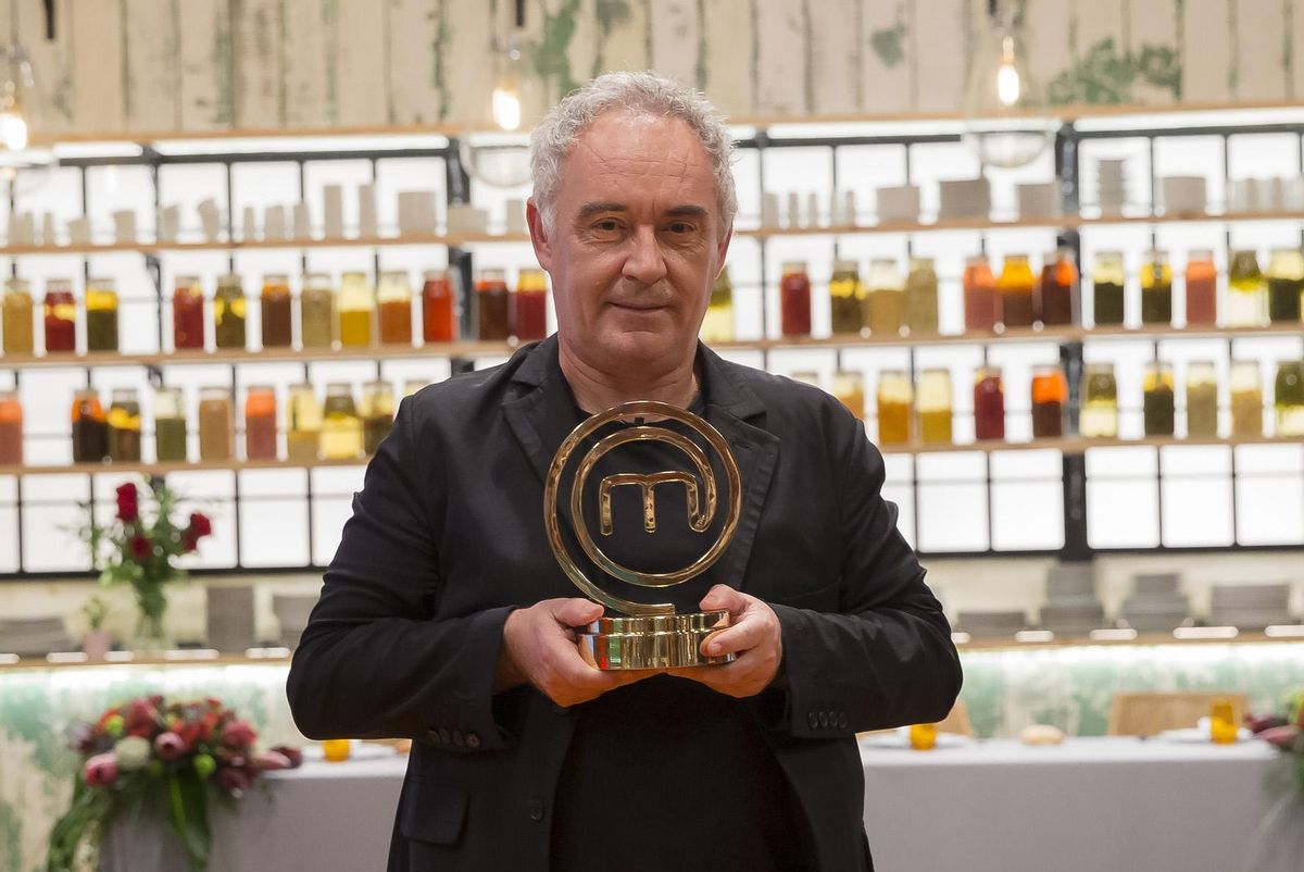 Ferran Adrià, en ’Masterchef’. Ferran Adrià, en ’Masterchef’.