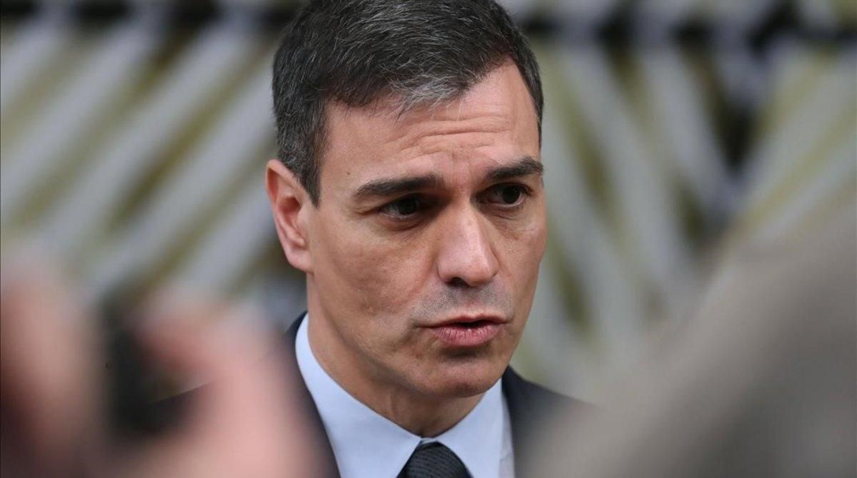El presidente del Gobierno, Pedro Sánchez, a su llegada al Consejo Europeo, el jueves. El presidente del Gobierno, Pedro Sánchez, a su llegada al Consejo Europeo, el jueves.