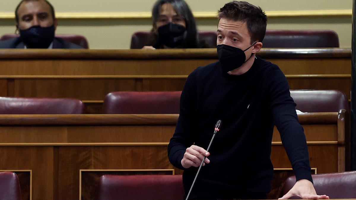 Errejón en la sesión de control 