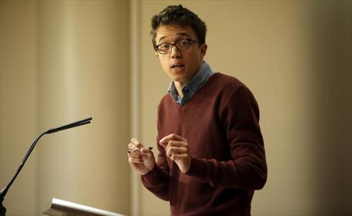 El diputado de Podemos Íñigo Errejón. El diputado de Podemos Íñigo Errejón.