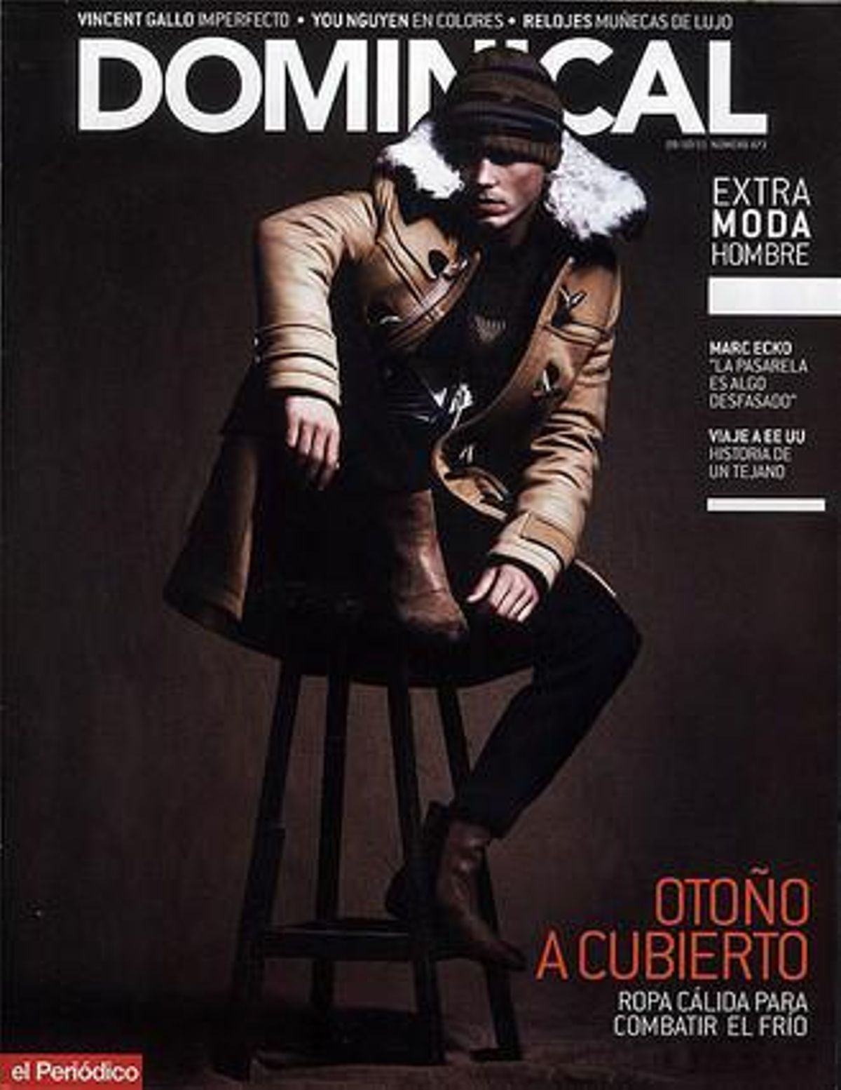 Extra de moda hombre en ’Dominical’. Extra de moda hombre en ’Dominical’.