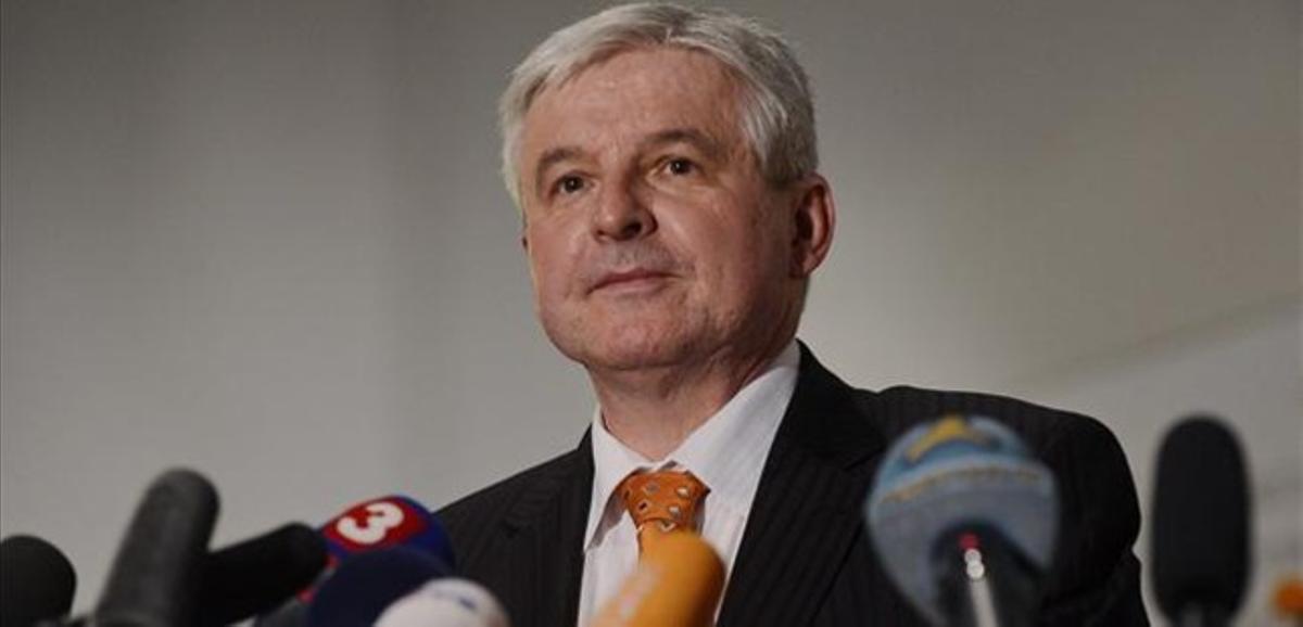 El primer ministro checo, Jiri Rusnok.