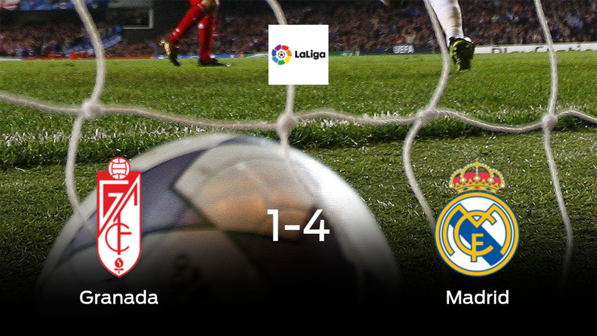 El Real Madrid muestra su poderío tras golear al Granada (1-4) El Real Madrid muestra su poderío tras golear al Granada (1-4)