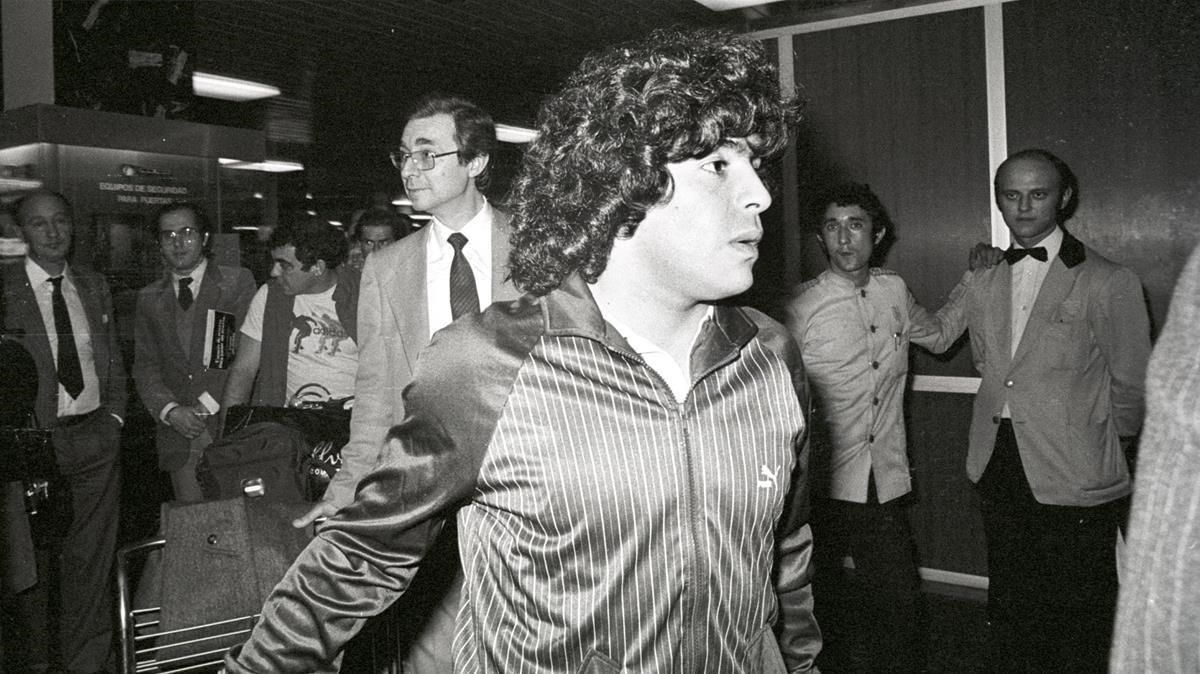 Maradona i Barcelona: els llocs de la ciutat que freqüentava l'astre argentí Maradona i Barcelona: els llocs de la ciutat que freqüentava l'astre argentí