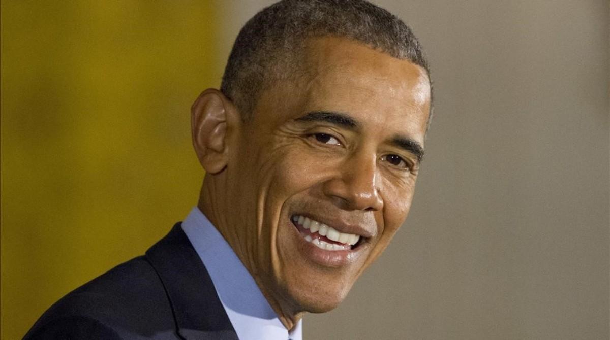 El presidente de Estados Unidos, Barack Obama, este miércoles en la Casa Blanca. El presidente de Estados Unidos, Barack Obama, este miércoles en la Casa Blanca.