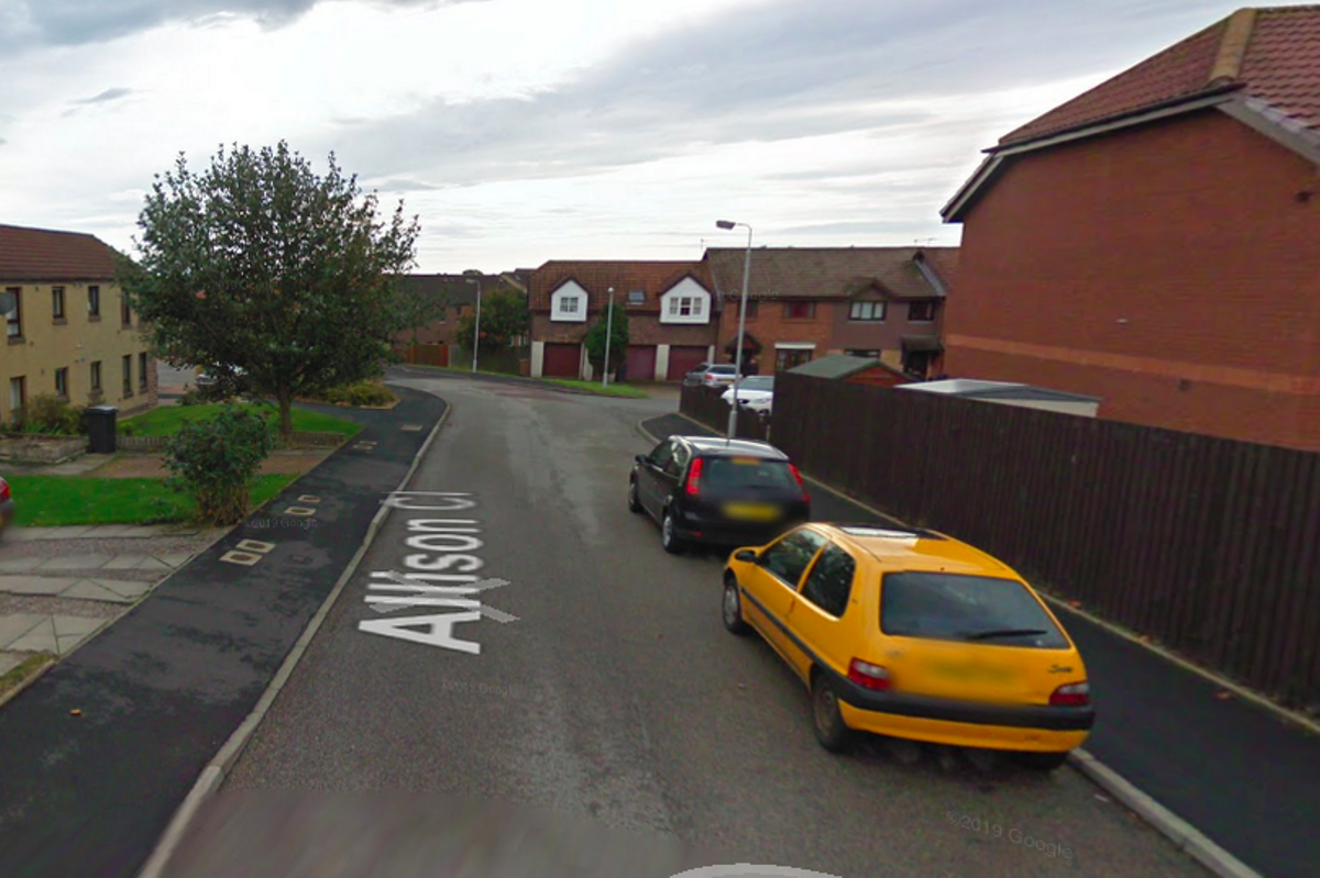 Imagen de Google Maps de la calle Allison Close (Aberdeen) donde vivía la mujer. Imagen de Google Maps de la calle Allison Close (Aberdeen) donde vivía la mujer.