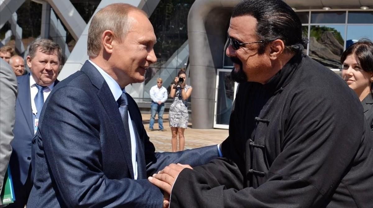 Putin y Segal, en una imagen de archivo. Putin y Segal, en una imagen de archivo.