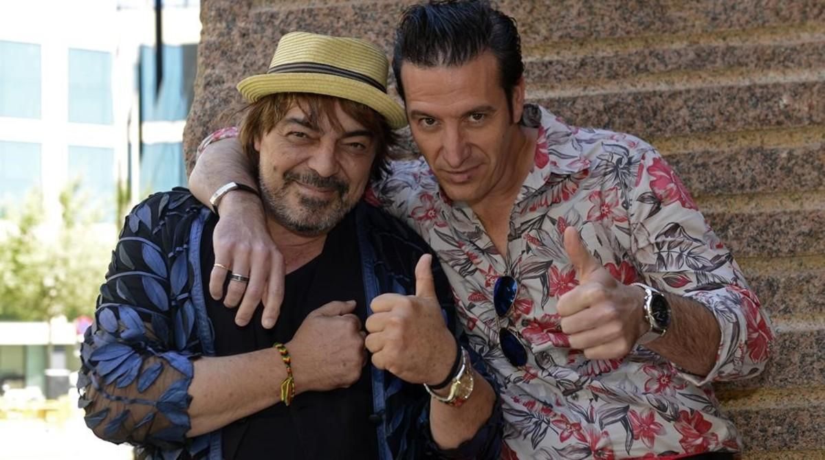Duelo flamenco entre Antonio Canales y José Porcel Duelo flamenco entre Antonio Canales y José Porcel