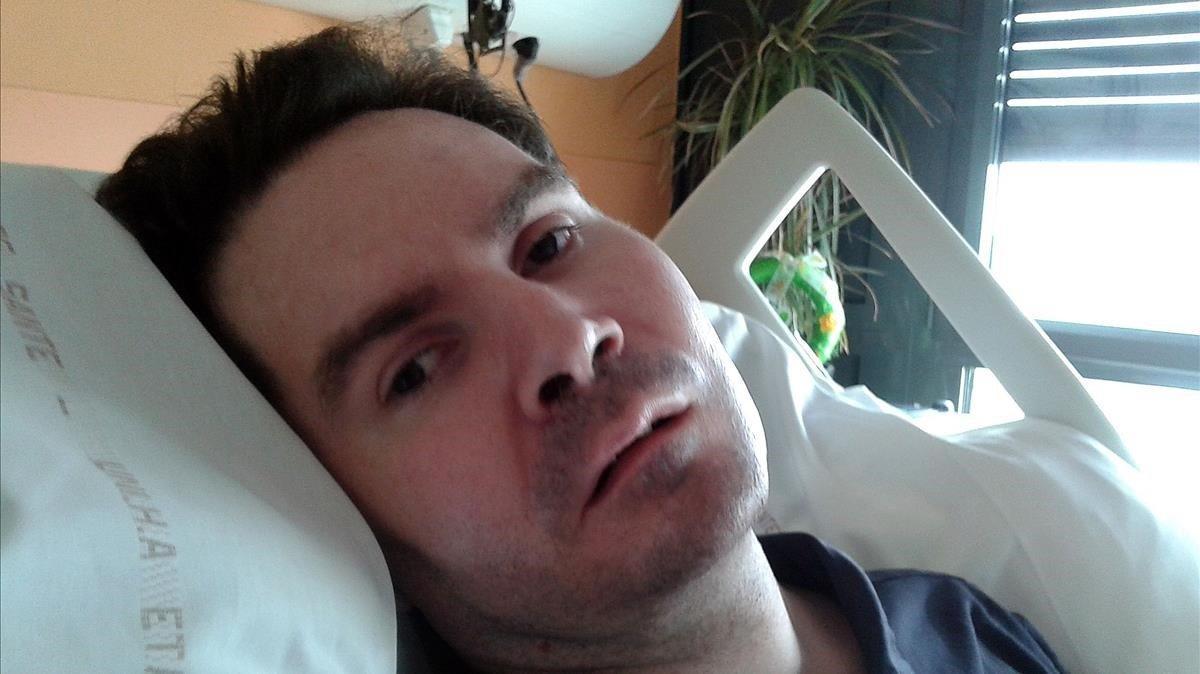 El tetrapléjico francés Vincent Lambert. El tetrapléjico francés Vincent Lambert.