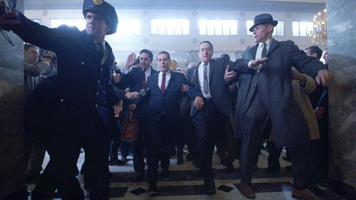Al Pacino y Robert De Niro, en una imagen de ’The Irishman’. Al Pacino y Robert De Niro, en una imagen de ’The Irishman’.