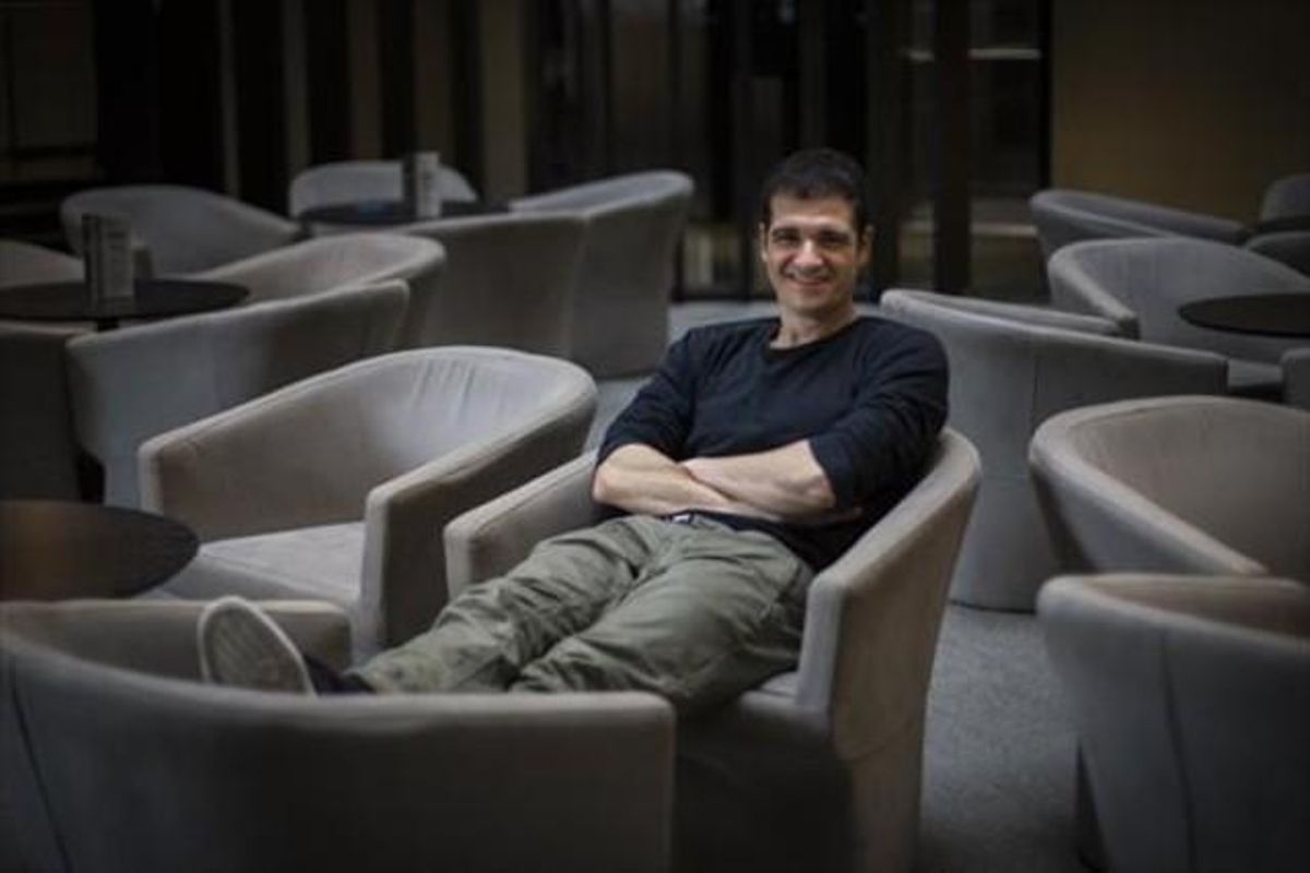 Eloy Moreno, la semana pasada en Barcelona. Eloy Moreno, la semana pasada en Barcelona.