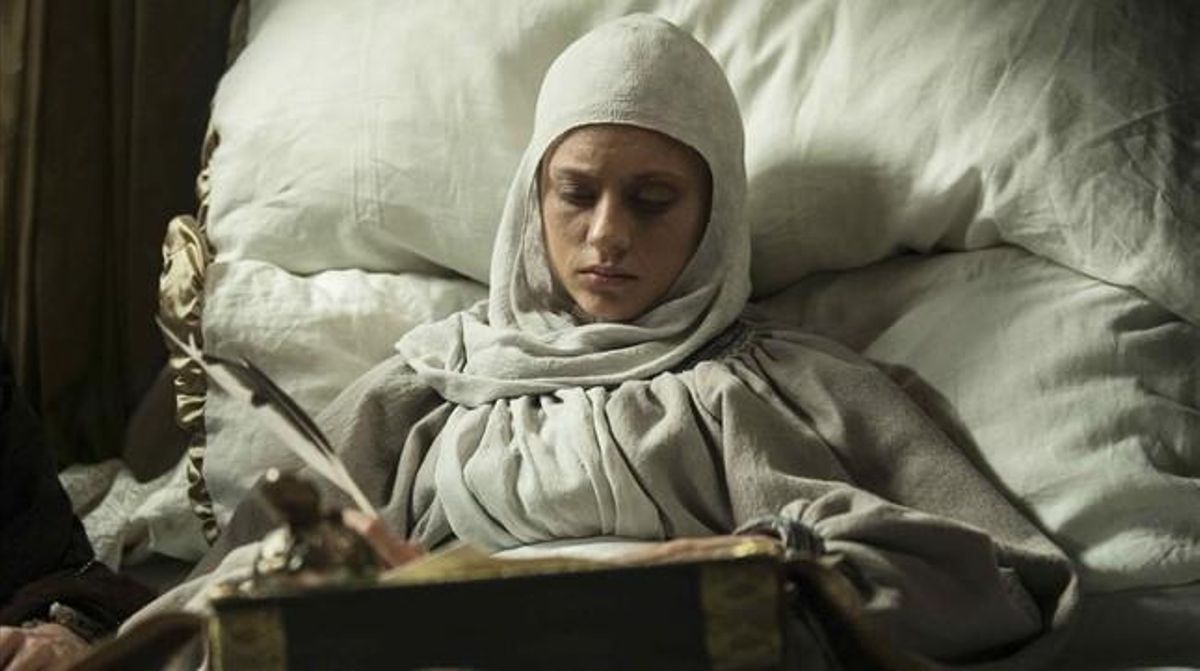 Michelle Jenner, en el último episodio de ’Isabel’. Michelle Jenner, en el último episodio de ’Isabel’.