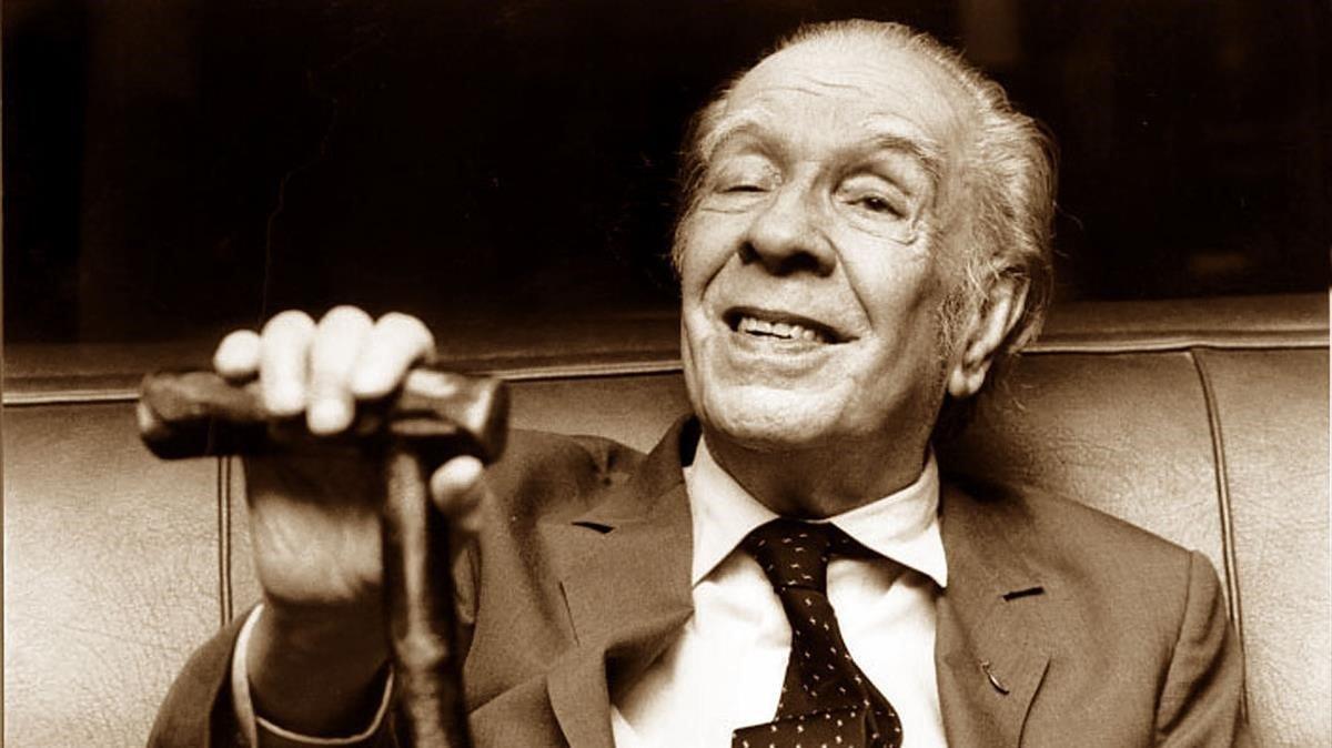 El escritor argentino Jorge Luis Borges. 