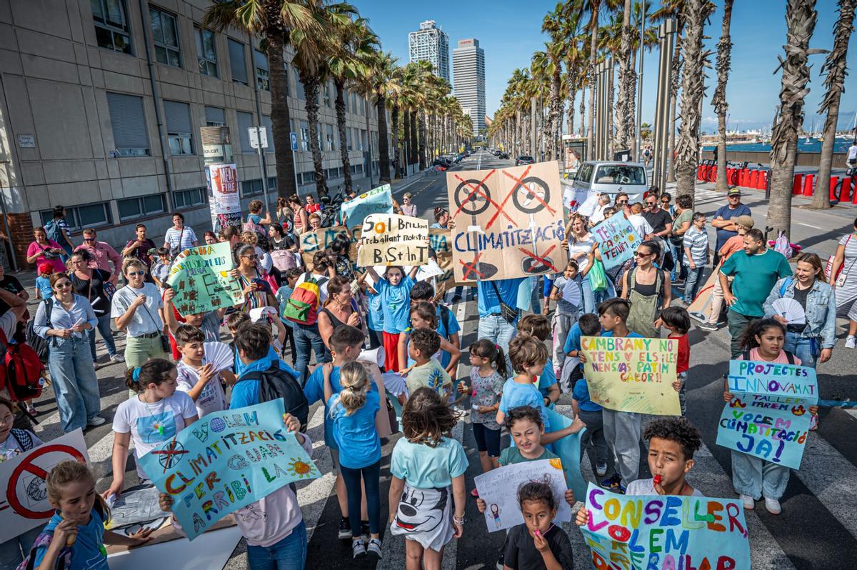 Famílies, direccions i docents es rebel·len contra el «vergonyós» pla de climatització escolar