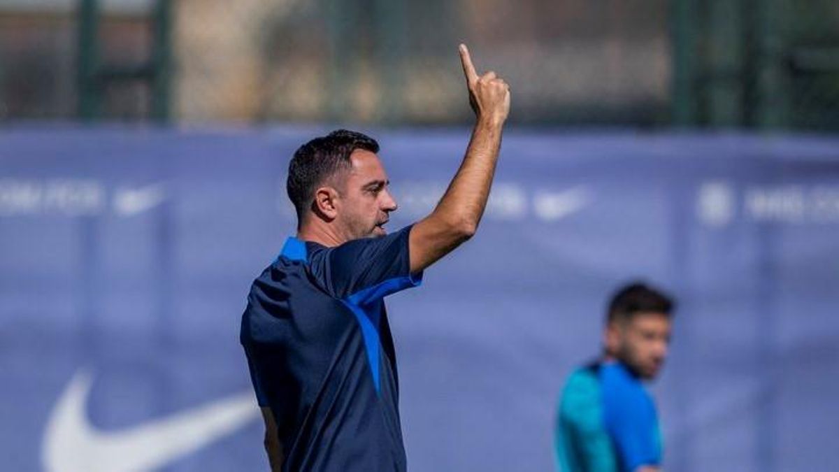 Xavi, en un entrenamiento del Barça en la ciudad deportiva de Sant Joan Despí. Xavi, en un entrenamiento del Barça en la ciudad deportiva de Sant Joan Despí.