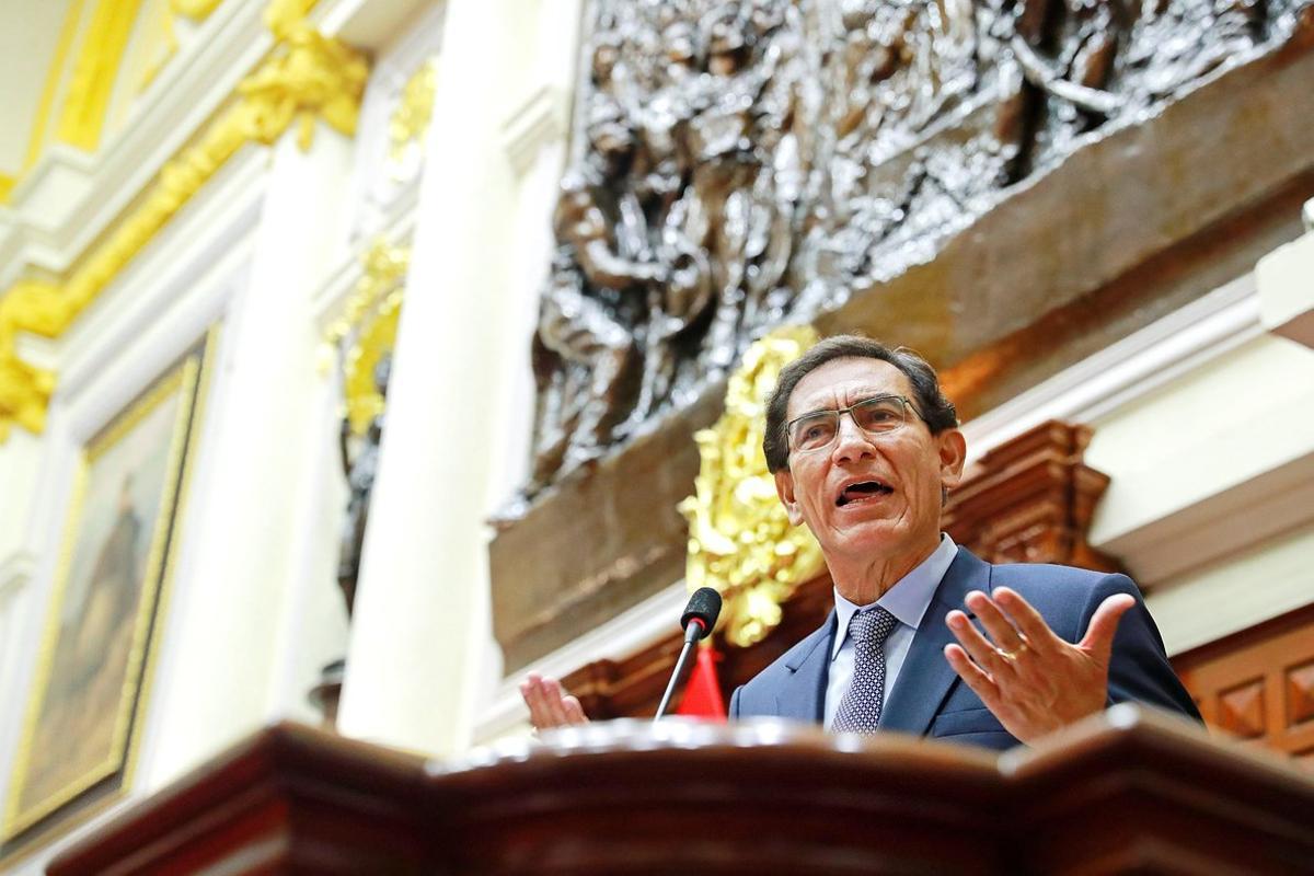 Vizcarra fue destituido como presidente de Perú.