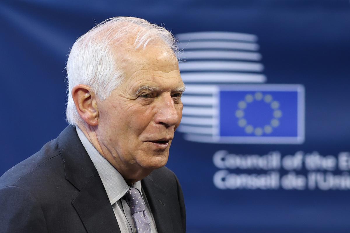 El jefe de la diplomacia de la UE, Josep Borrell, este lunes.