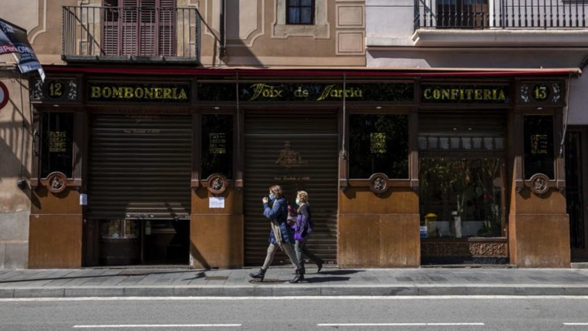 Escaparates vivos para que el comercio barcelonés gane visibilidad