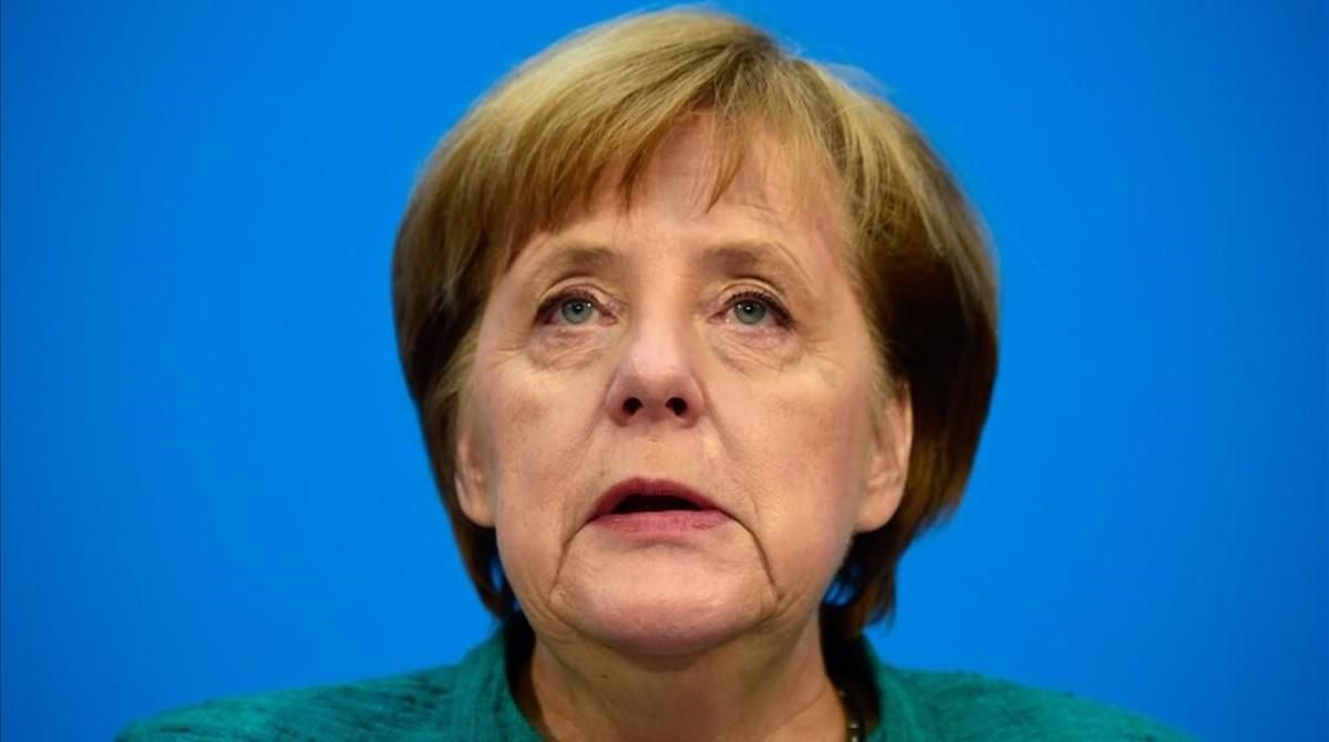 La cancillera Angela Merkel el pasado 7 de febrero. La cancillera Angela Merkel el pasado 7 de febrero.