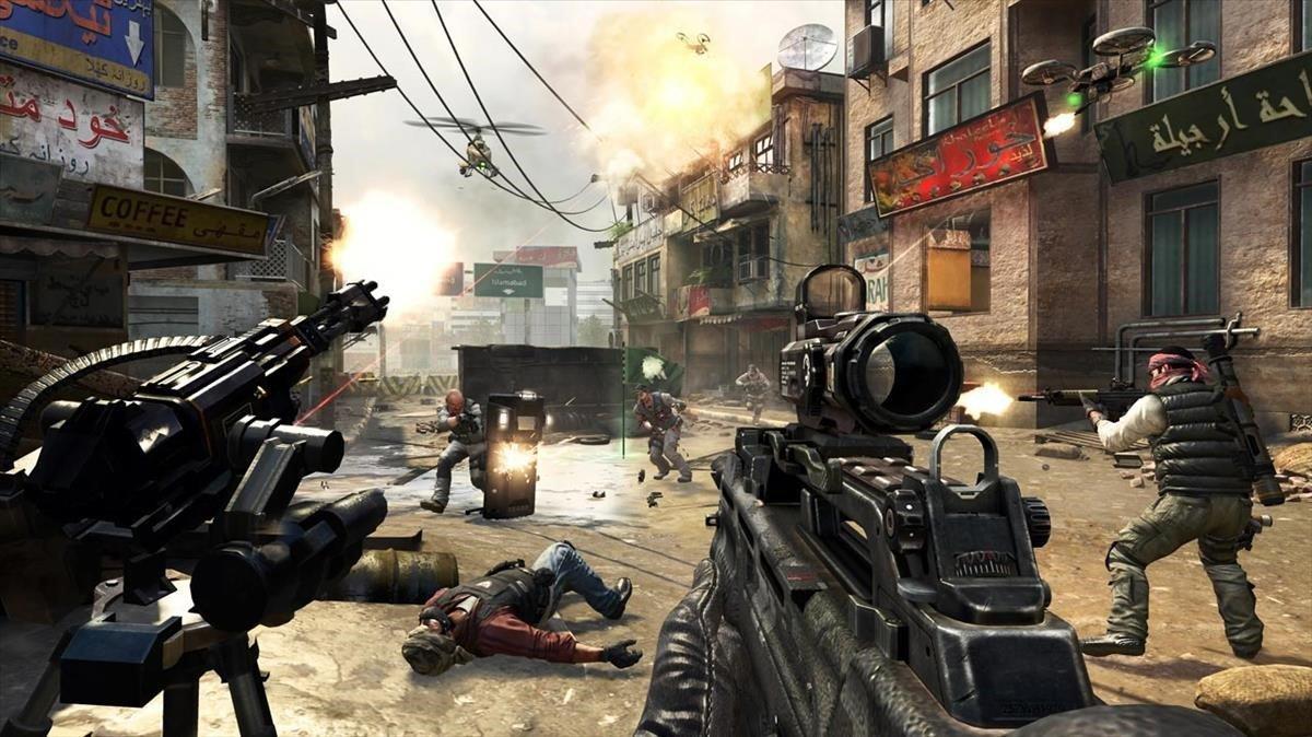 Una imagen del videojuego ’Call of duty’. Una imagen del videojuego ’Call of duty’.