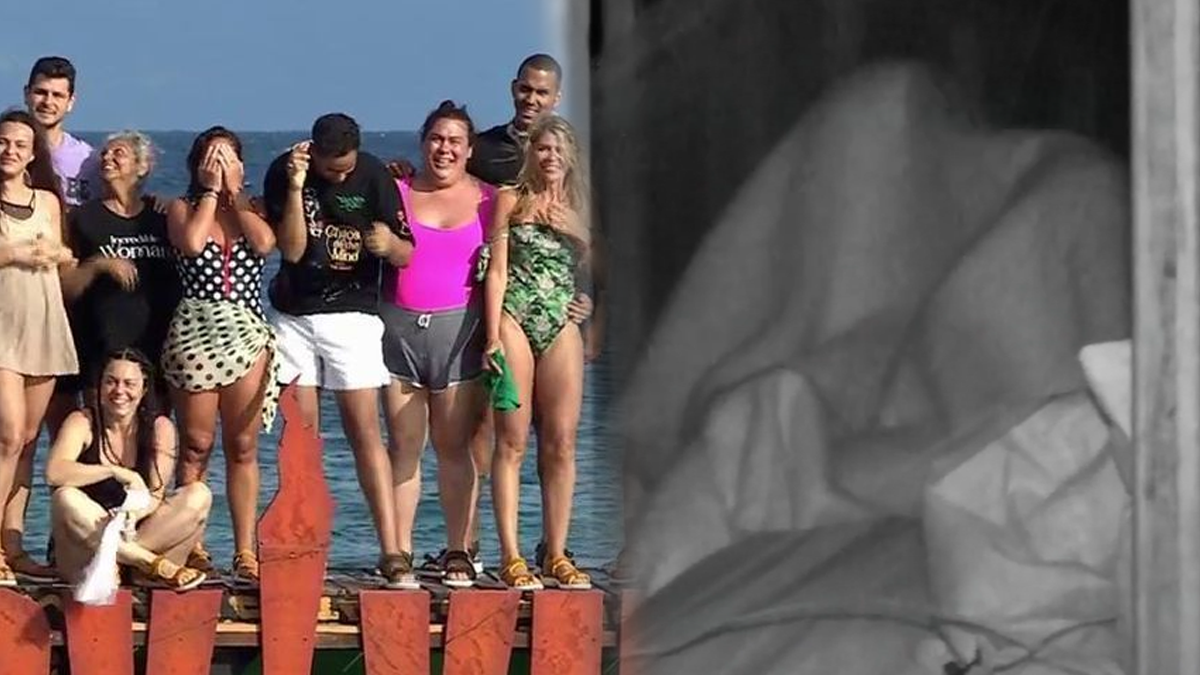 Estos dos concursantes de 'Supervivientes' protagonizan el primer 'mantoning' de la edición Estos dos concursantes de 'Supervivientes' protagonizan el primer 'mantoning' de la edición