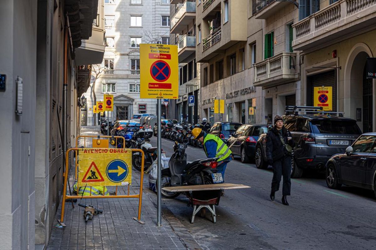 Comença la reurbanització del passatge de Marimon, a Sarrià-Sant Gervasi Comença la reurbanització del passatge de Marimon, a Sarrià-Sant Gervasi