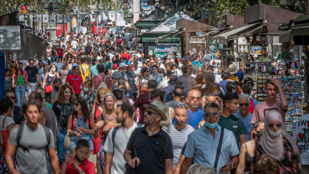 Imagen de la Rambla el pasado miércoles. Imagen de la Rambla el pasado miércoles.